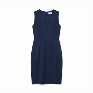 navy blue petite dress Sara Navy Blue Petite Dress 12
